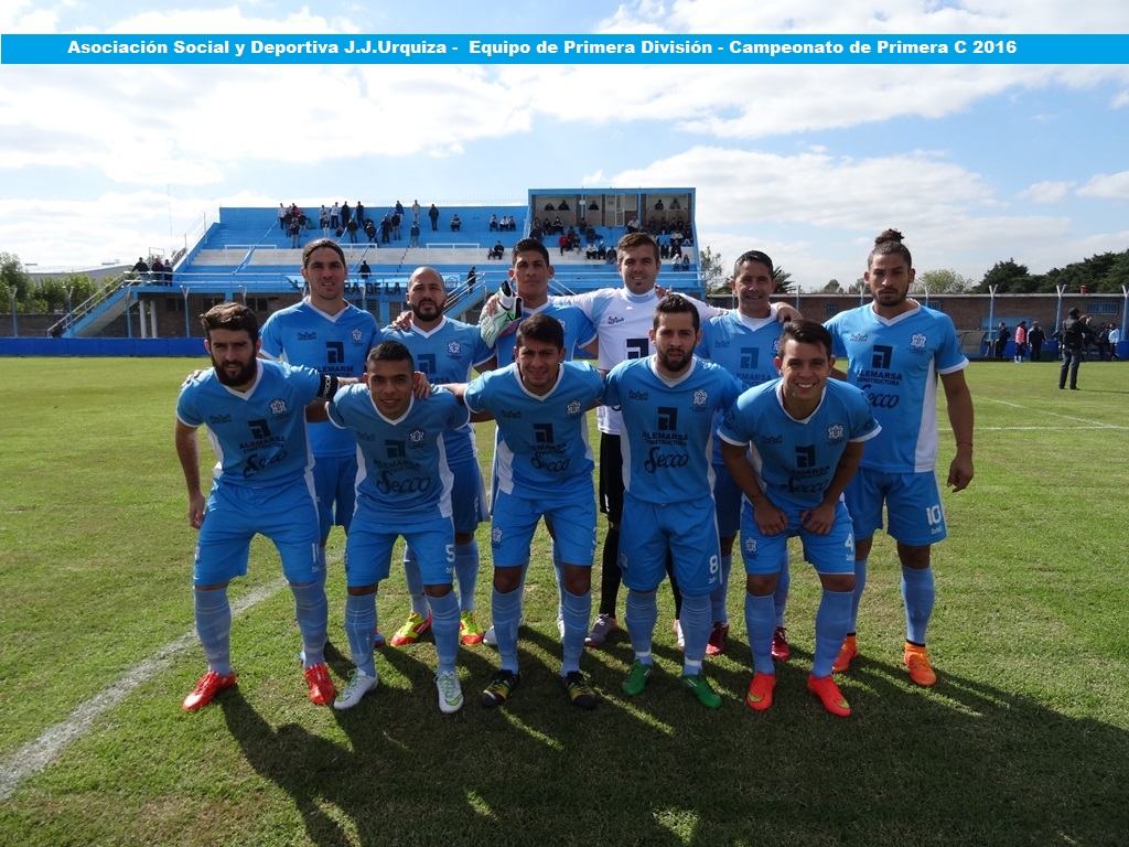 J.J. Urquiza, Equipo, Torneo de Transición de Primera C 2016, Primera C, 2016,AFA