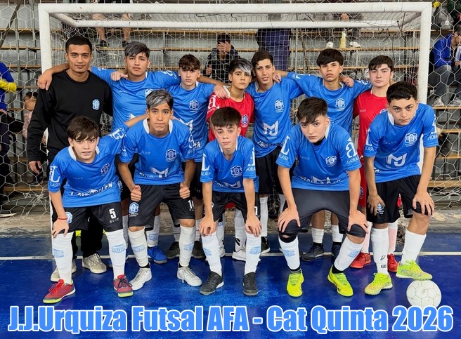 J.J.Urquiza, Futsal AFA, Primera D , AFA 2026, Futsal, 5ta, Masculino, Quinta