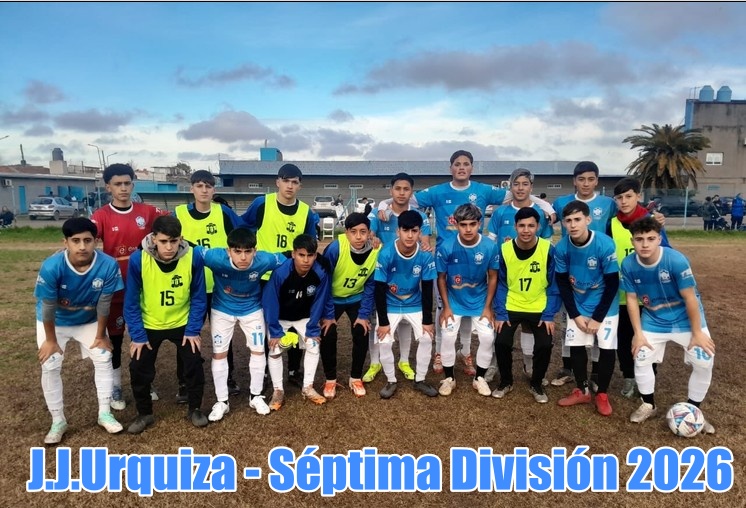 JJUrquiza, J.J.Urquiza, Juveniles, septima División, 2026, 7ma