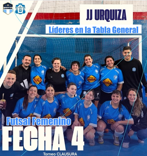 J.J.Urquiza, Futsal Feminino, Fecha 3 y 4 Clausura ,LAAMBA 2026, Futsal, Primera